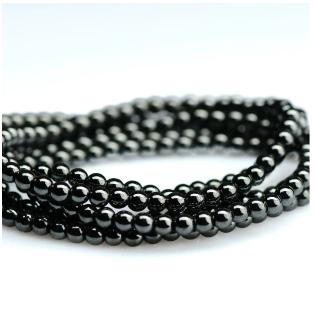 Hematite - Bead Bracelet - 4mm Hematite - Bead Bracelet - 4mm